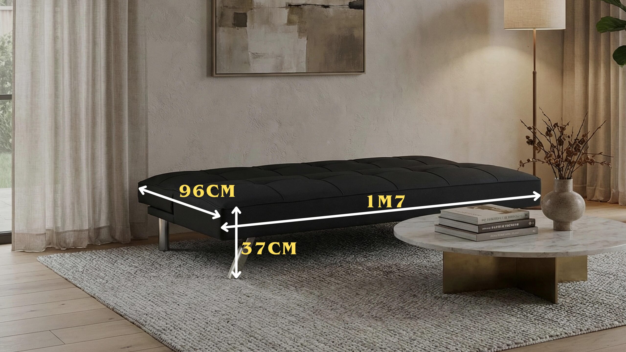 Bản vẽ quy cách Sofa Bed 1m7 - Ảnh 2