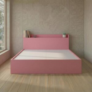 Giường Bệt Gỗ Hiện Đại Thiết Kế Đầu Giường Dạng Kệ Phẳng