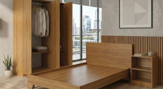 Cách chọn giường ngủ phù hợp kích thước phòng ngủ hiện đại