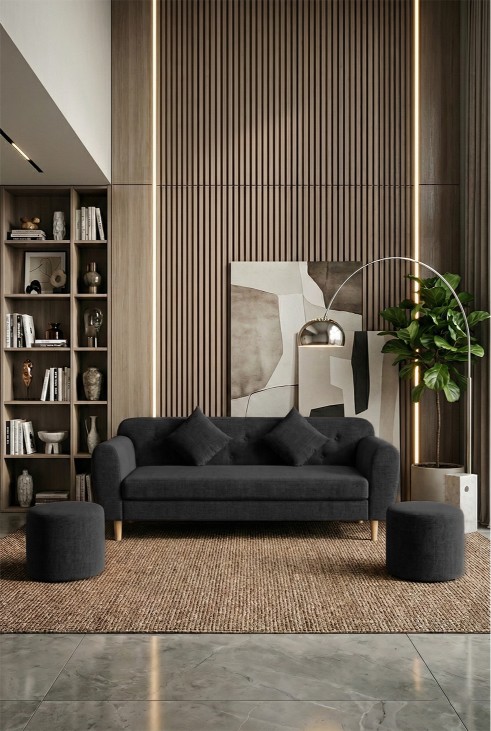 Bảng chọn sofa cho phòng khách nhỏ theo diện tích căn hộ