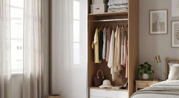 Các mẫu tủ quần áo cánh lùa 3 cánh 4 cánh tại Nội Thất Gia Linh