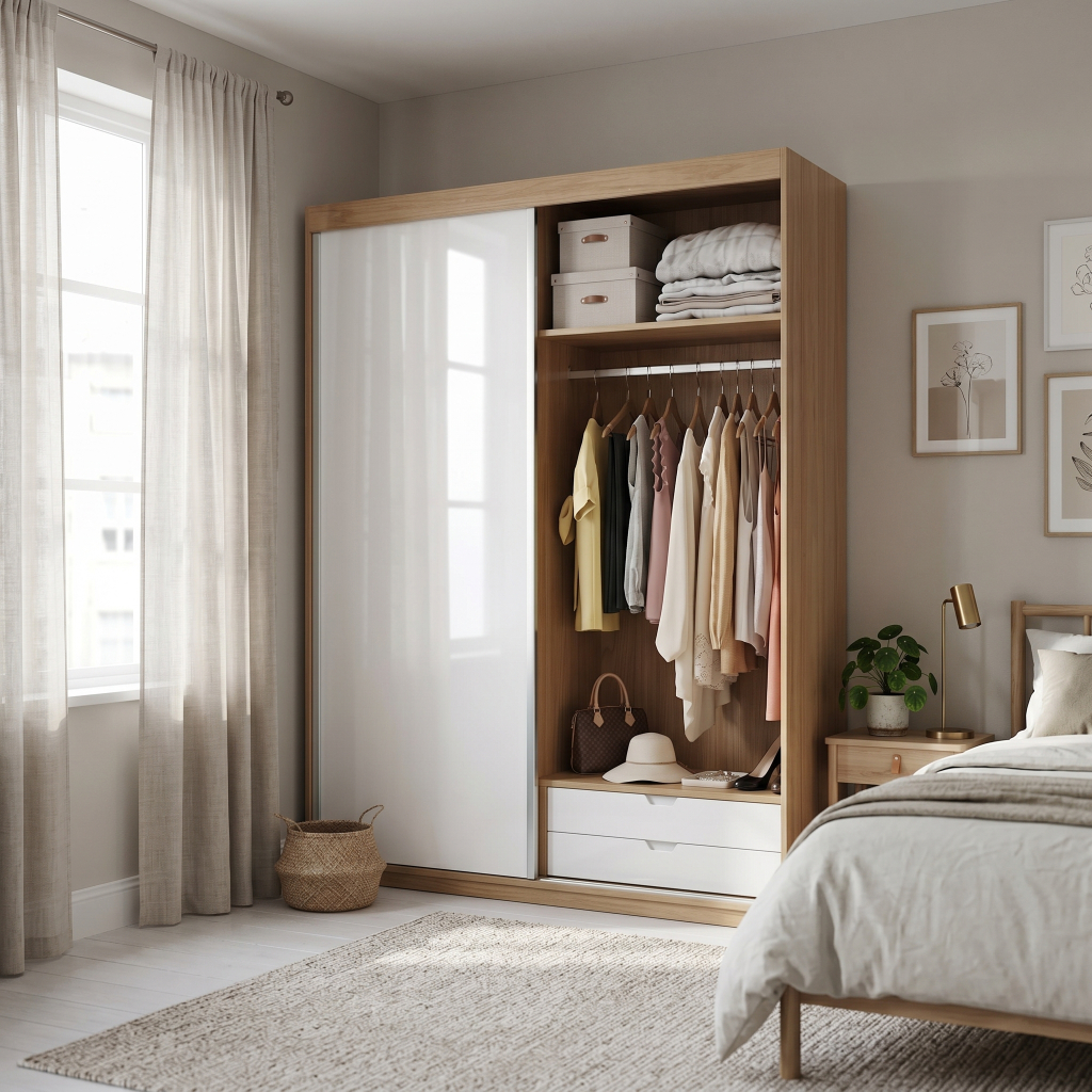 Các mẫu tủ quần áo cánh lùa 3 cánh 4 cánh tại Nội Thất Gia Linh
